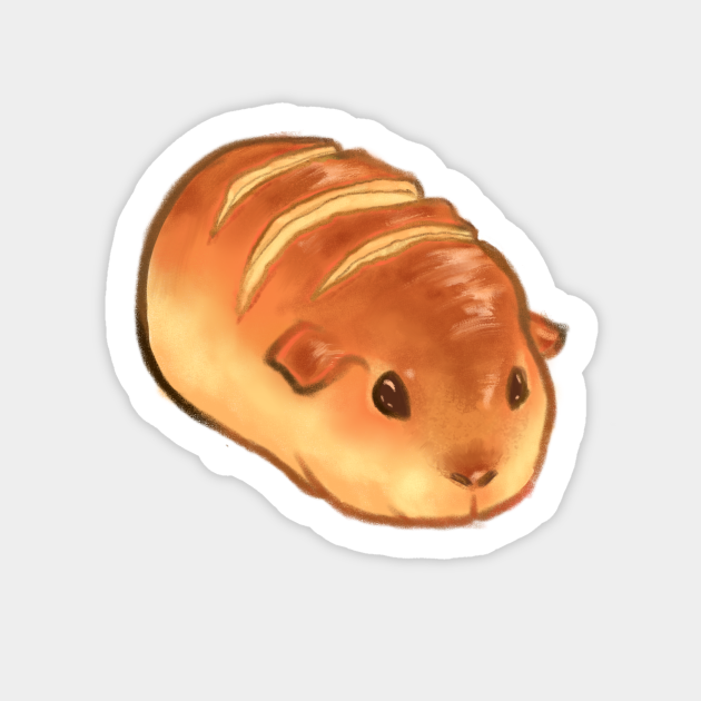 Guinea Pig Loaf guinea pig cute bread design baguette Guinea Pig
